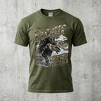 Duck Hunting - Outdoor Cotton T-Shirt DUCT1013