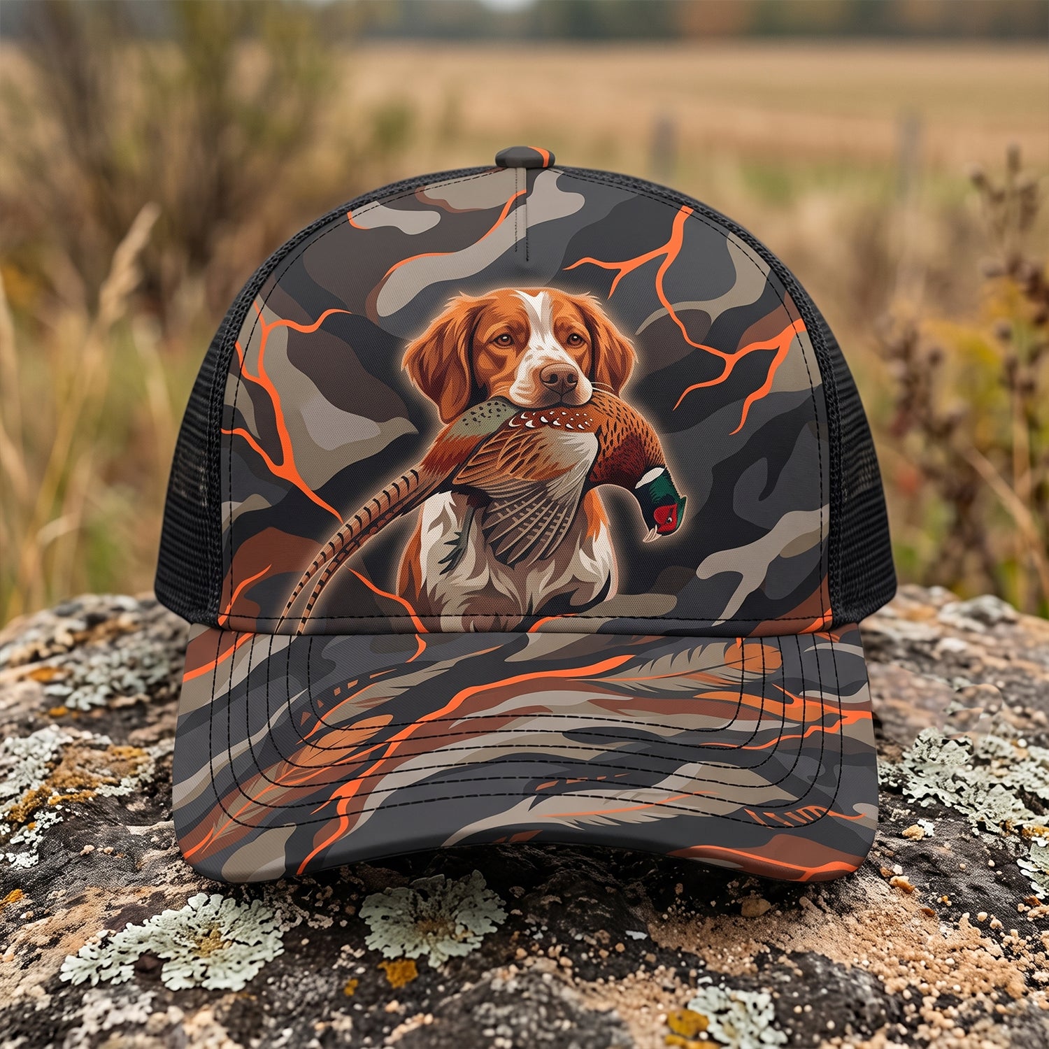 Upland Pheasant Hunting - Mesh Cap UPHMC1007