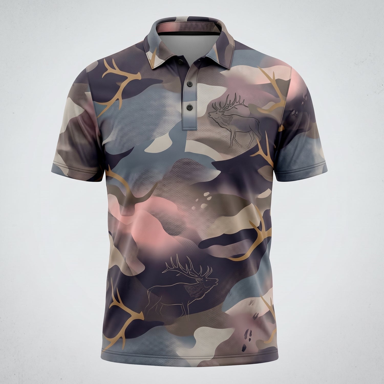 Elk Hunting - Polo Shirt EHPL1019