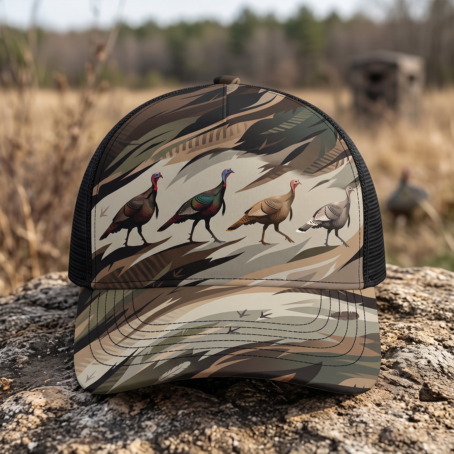 Turkey Hunting - Mesh Cap THMC1012
