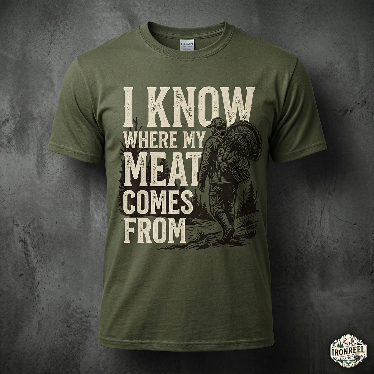 Turkey Hunting - Cotton Hunting T-Shirt TGC-1003