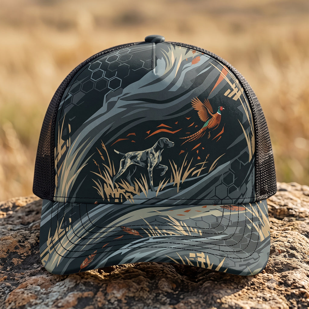 Upland Pheasant Hunting - Mesh Cap UPHMC1014