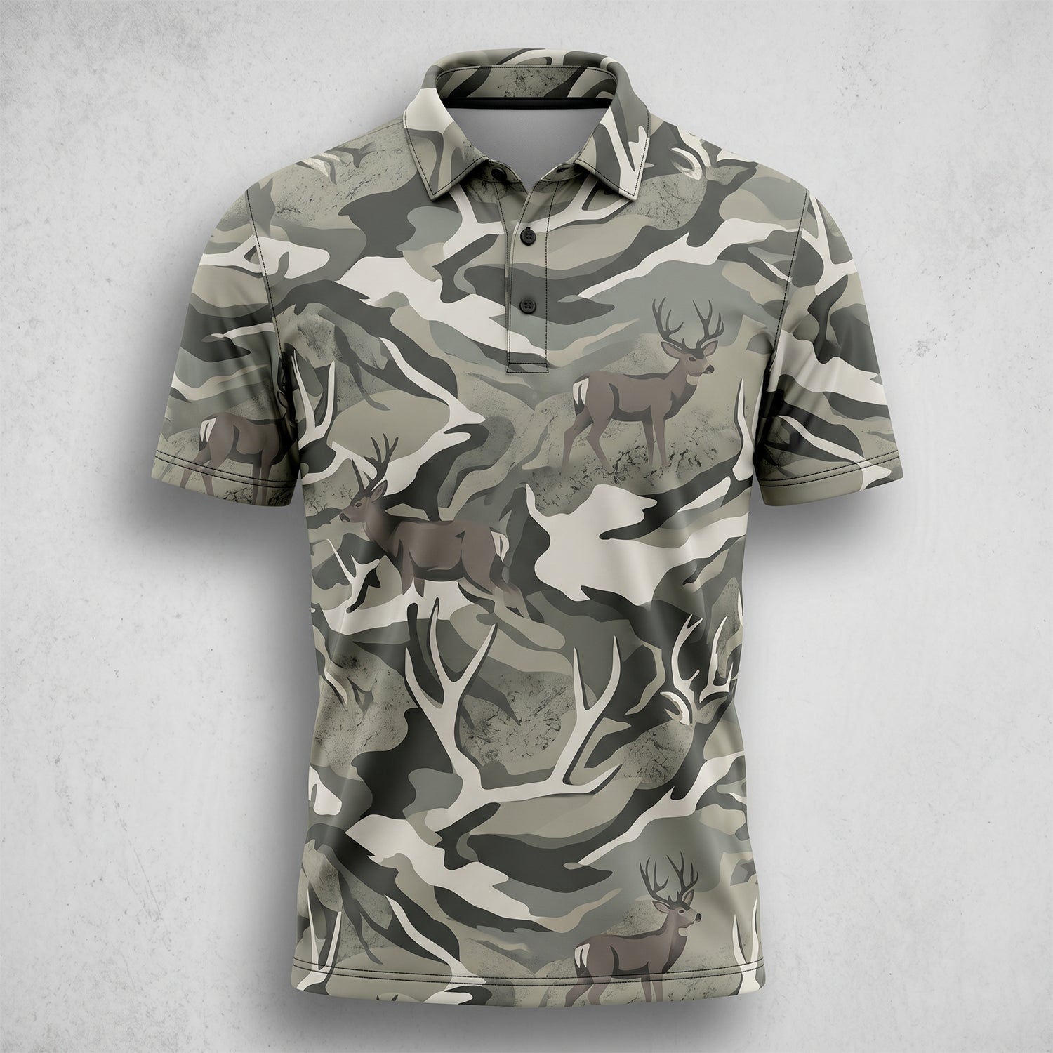 Mule Deer Hunting - Polo Shirt MDHPL1001