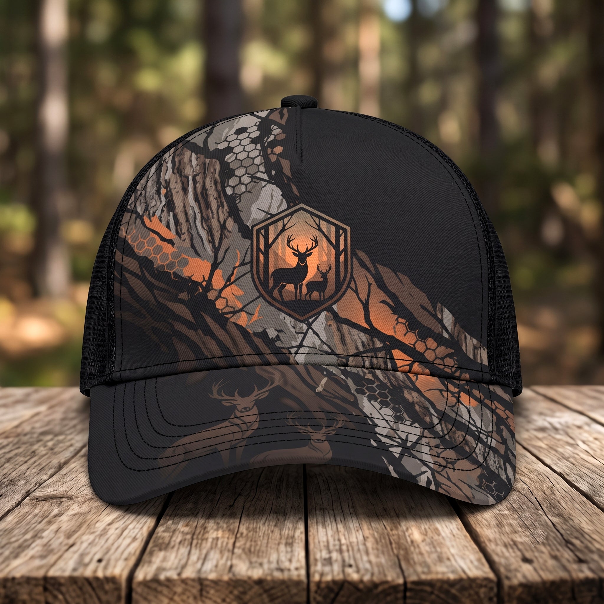 Whitetail Hunting - Outdoor Mesh Cap WHMC1002