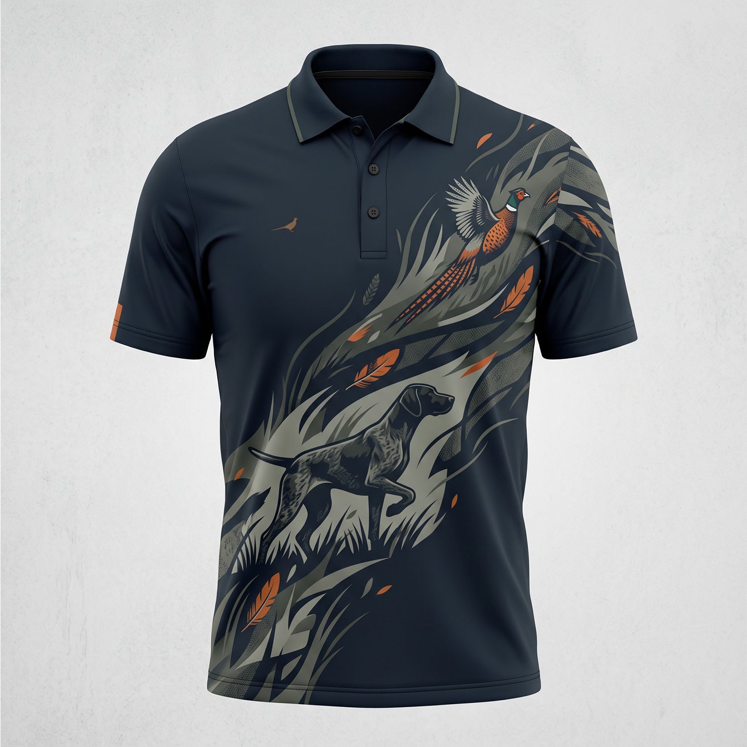 Upland Pheasant Hunting - Polo Shirt PHPL1024