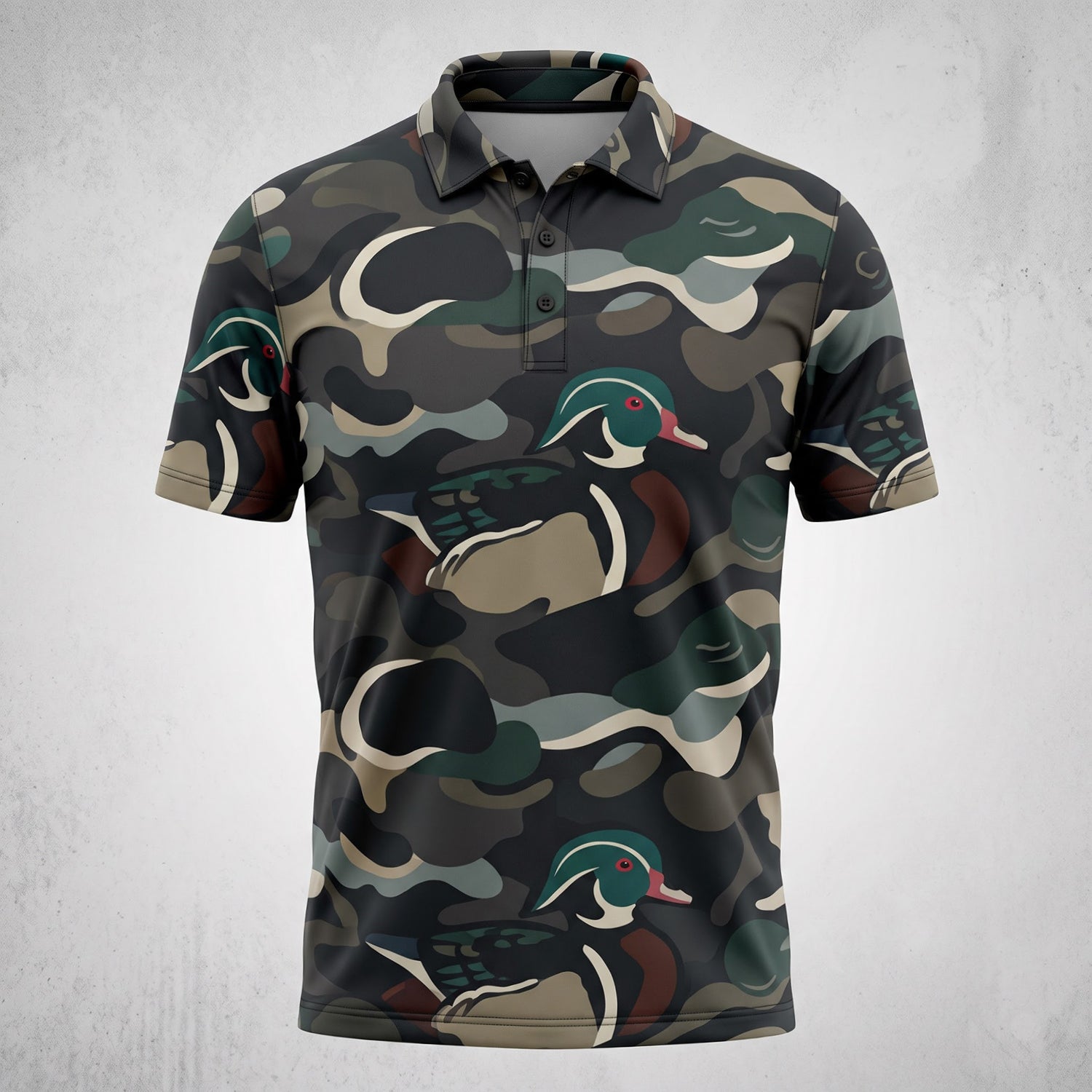 Duck Hunting - Polo Shirt DUPL1034