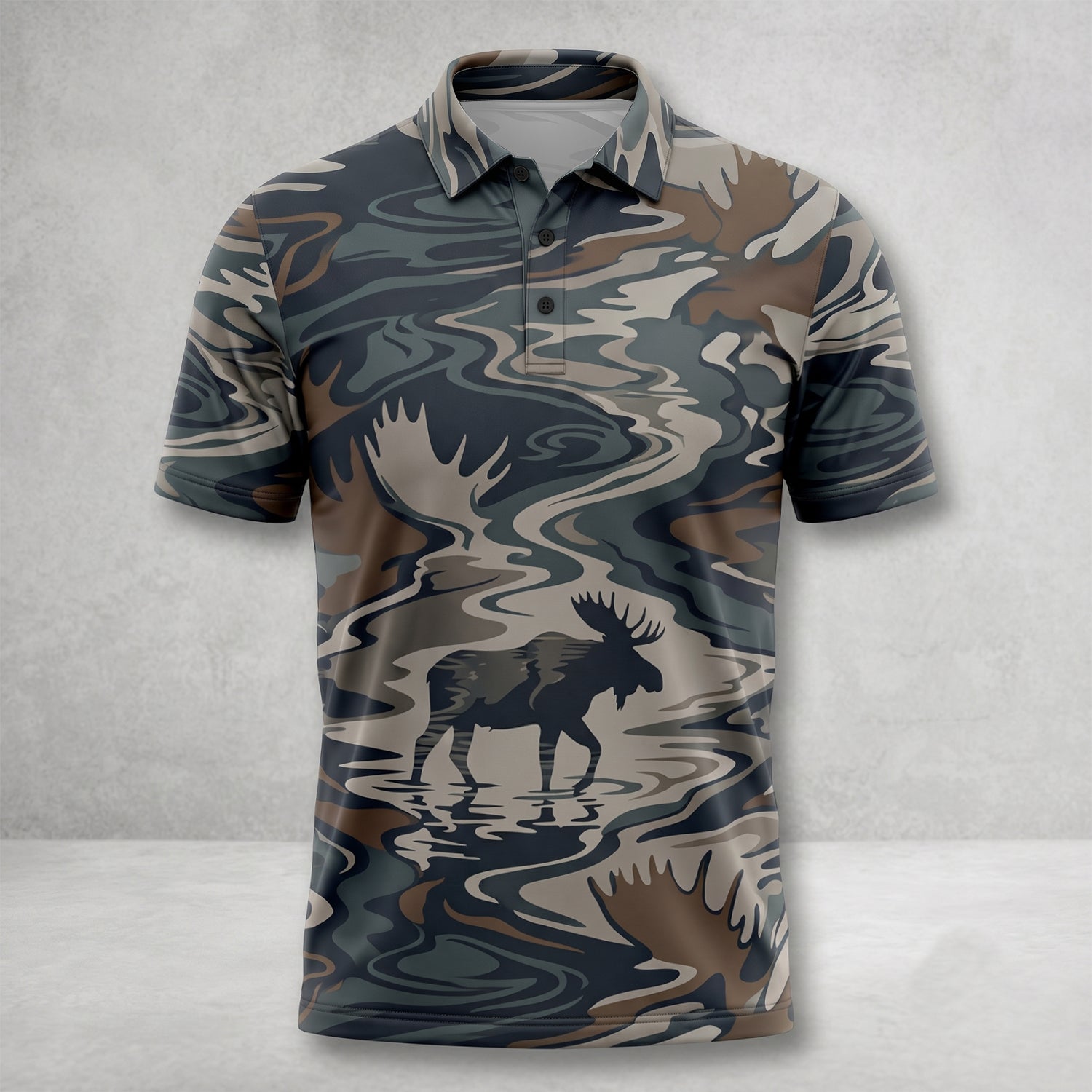 Moose Hunting - Polo Shirt MOHPL1003
