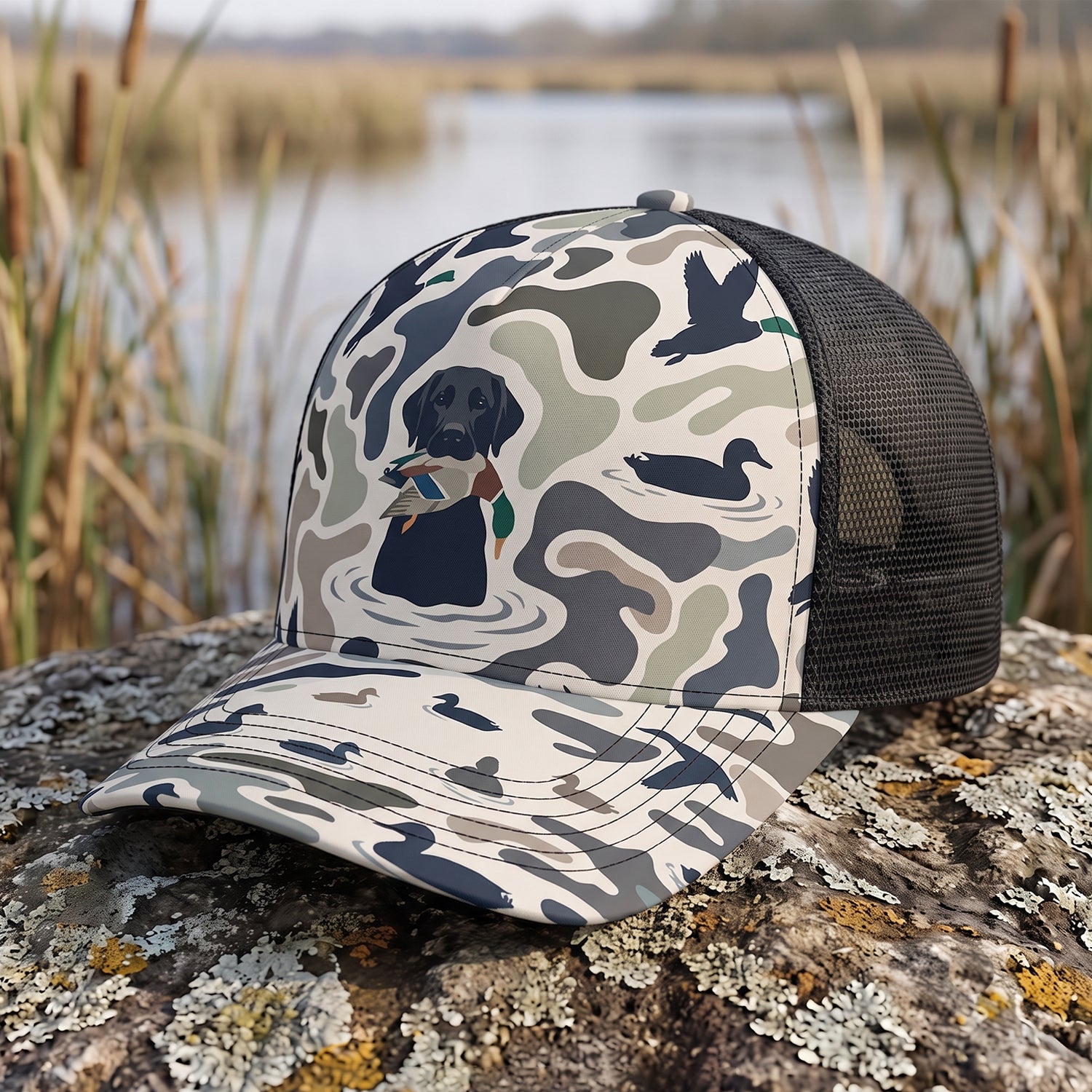 Duck Hunting - Outdoor Mesh Cap DUMC1008