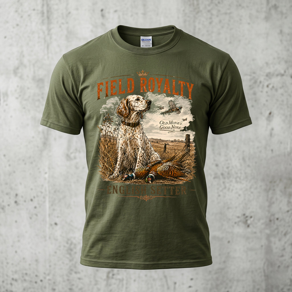 Upland Pheasant Hunting - Outdoor Cotton T-Shirt PHCT1045