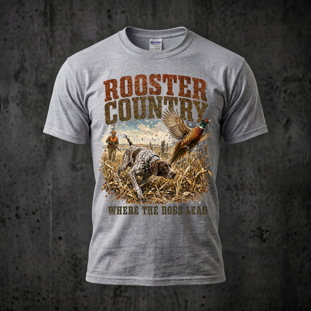 Upland Pheasant Hunting - Outdoor Cotton T-Shirt PHCT1016
