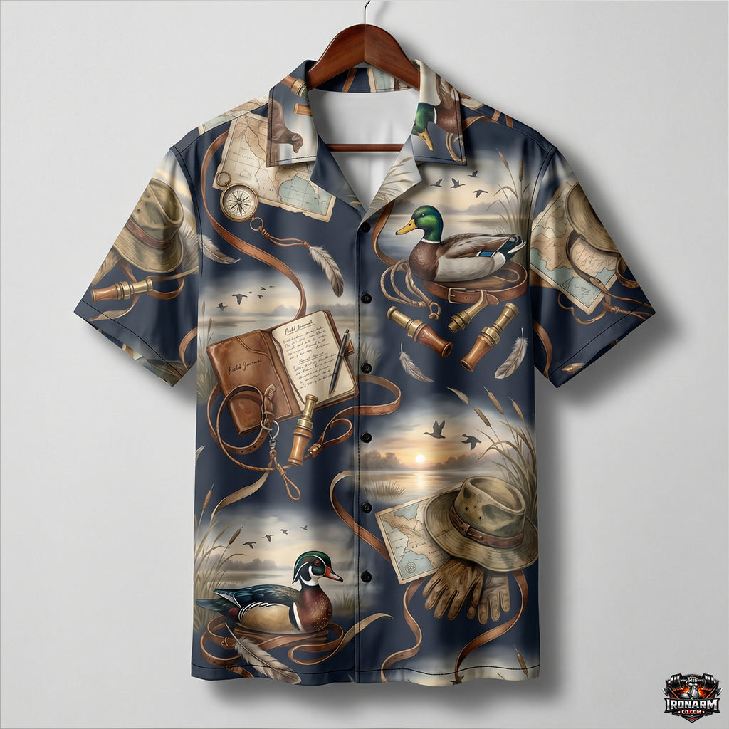 Mallard Paradise Collection - Hawaiian Shirt MPHS1012