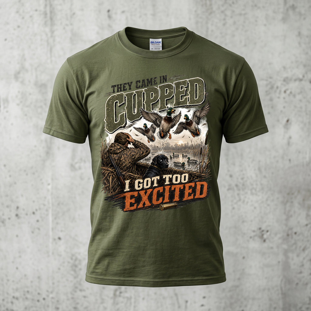 Duck Hunting - Outdoor Cotton T-Shirt DUCT1016