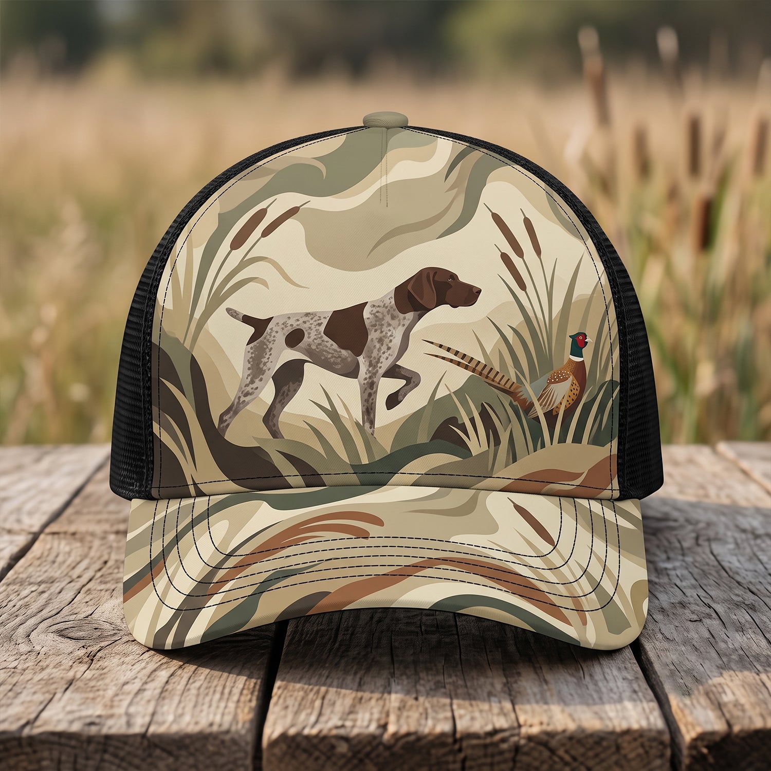 Upland Pheasant Hunting - Mesh Cap UPHMC1002