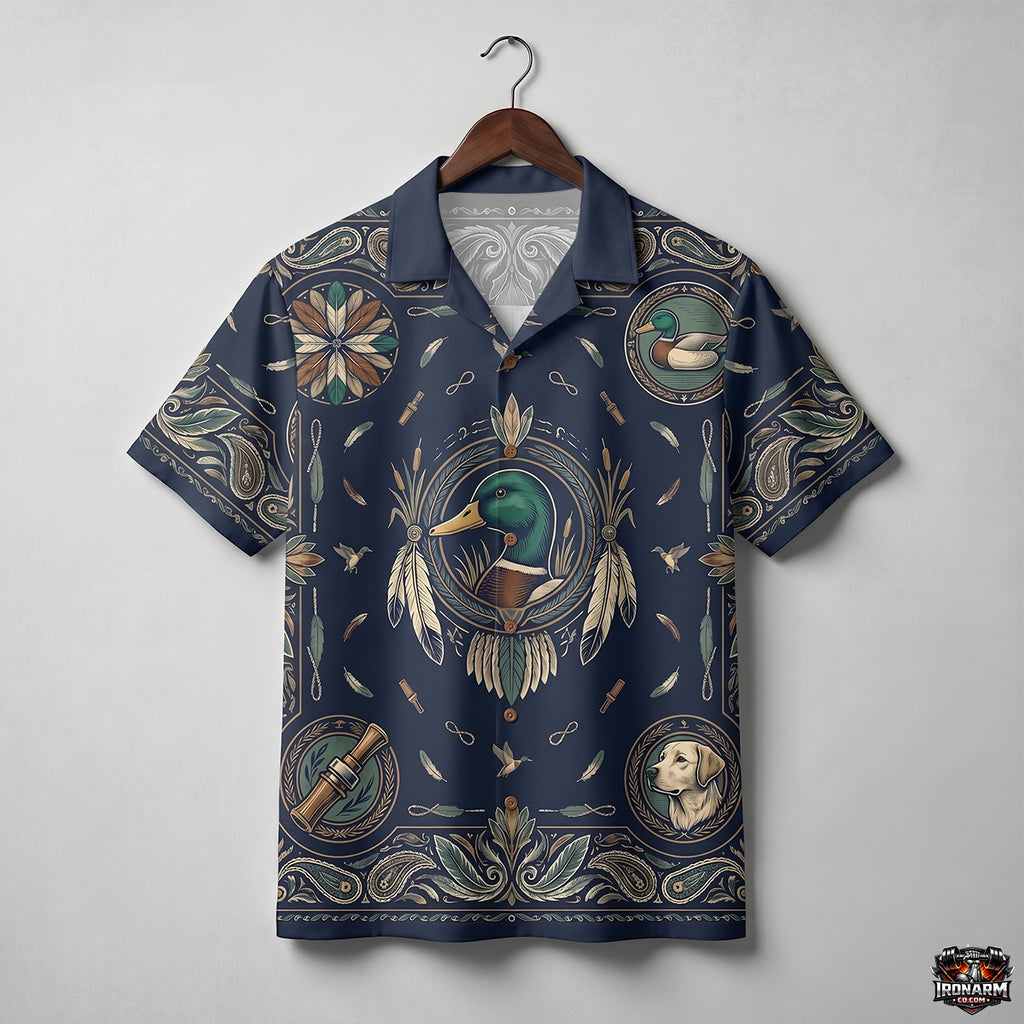 Mallard Paradise Collection - Hawaiian Shirt MPHS1014