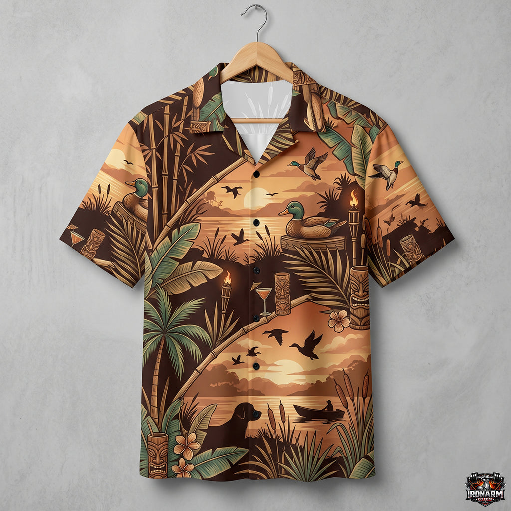 Mallard Paradise Collection - Hawaiian Shirt MPHS1009