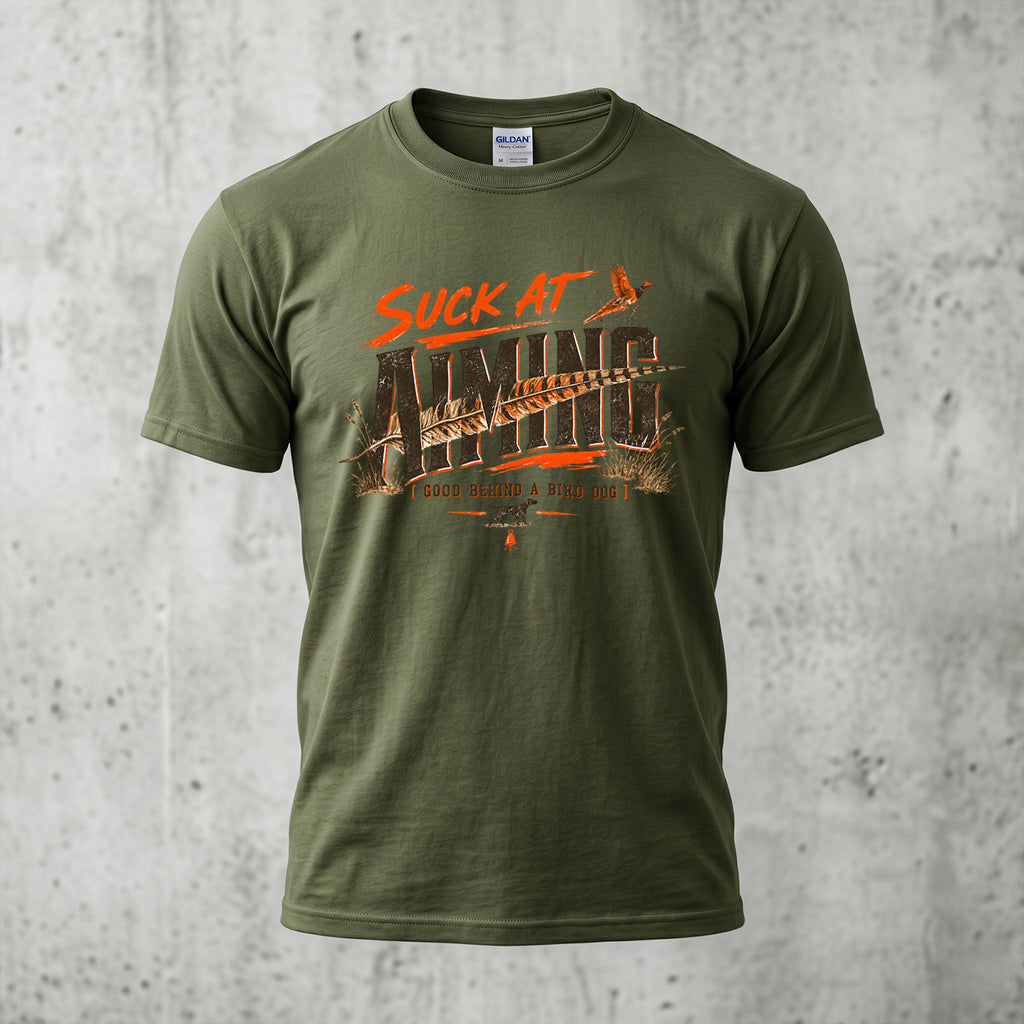 Upland Pheasant Hunting - Outdoor Cotton T-Shirt PHCT1066