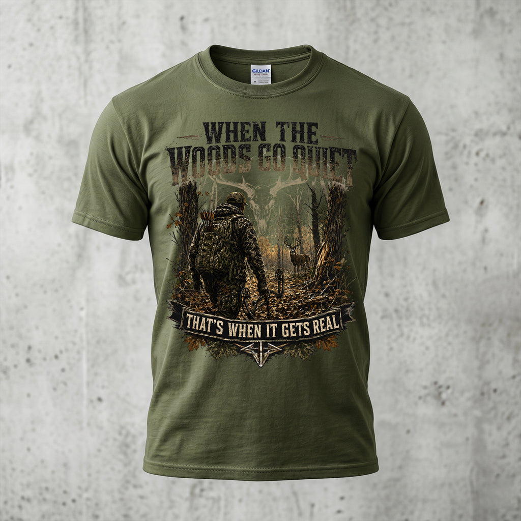 Bowhunting - Outdoor Cotton T-Shirt BHCT1007