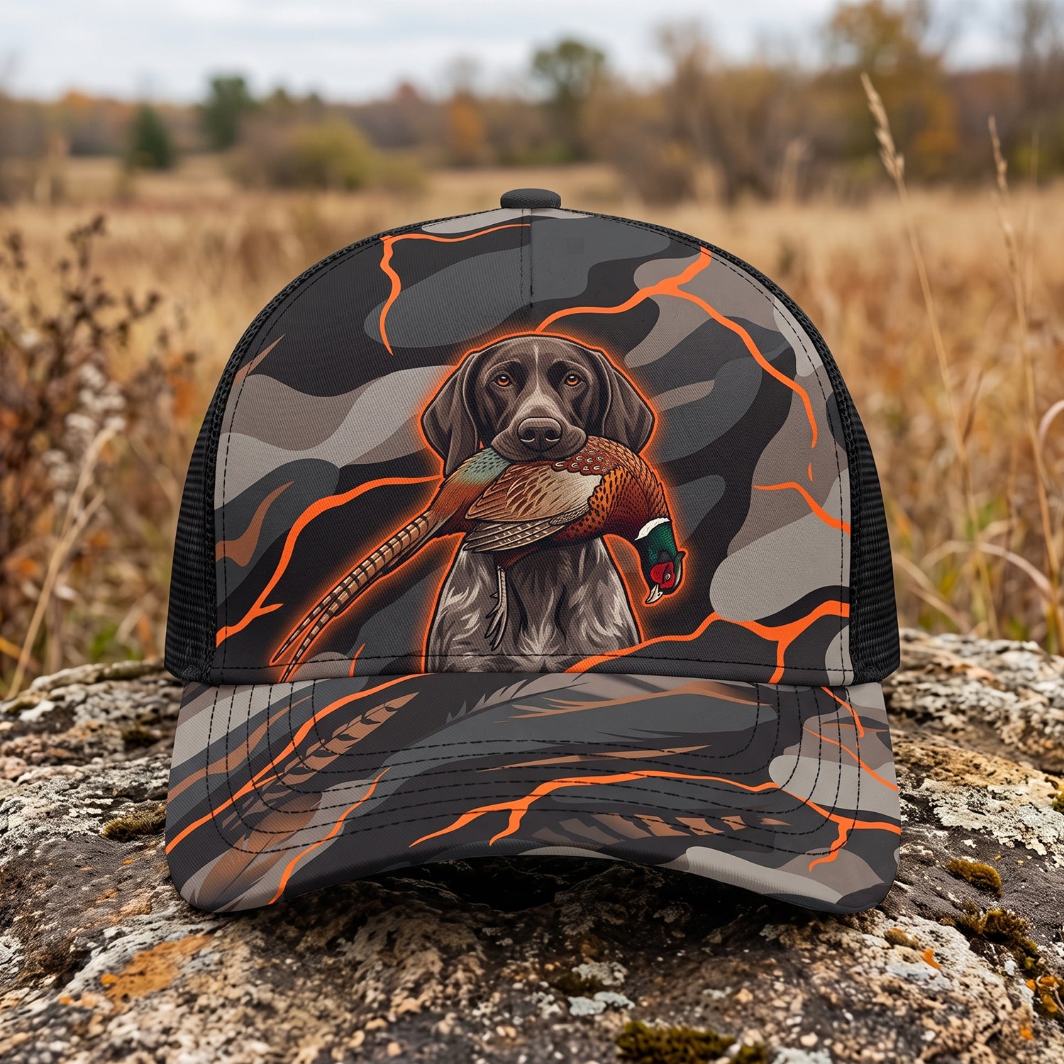 Upland Pheasant Hunting - Mesh Cap UPHMC1007