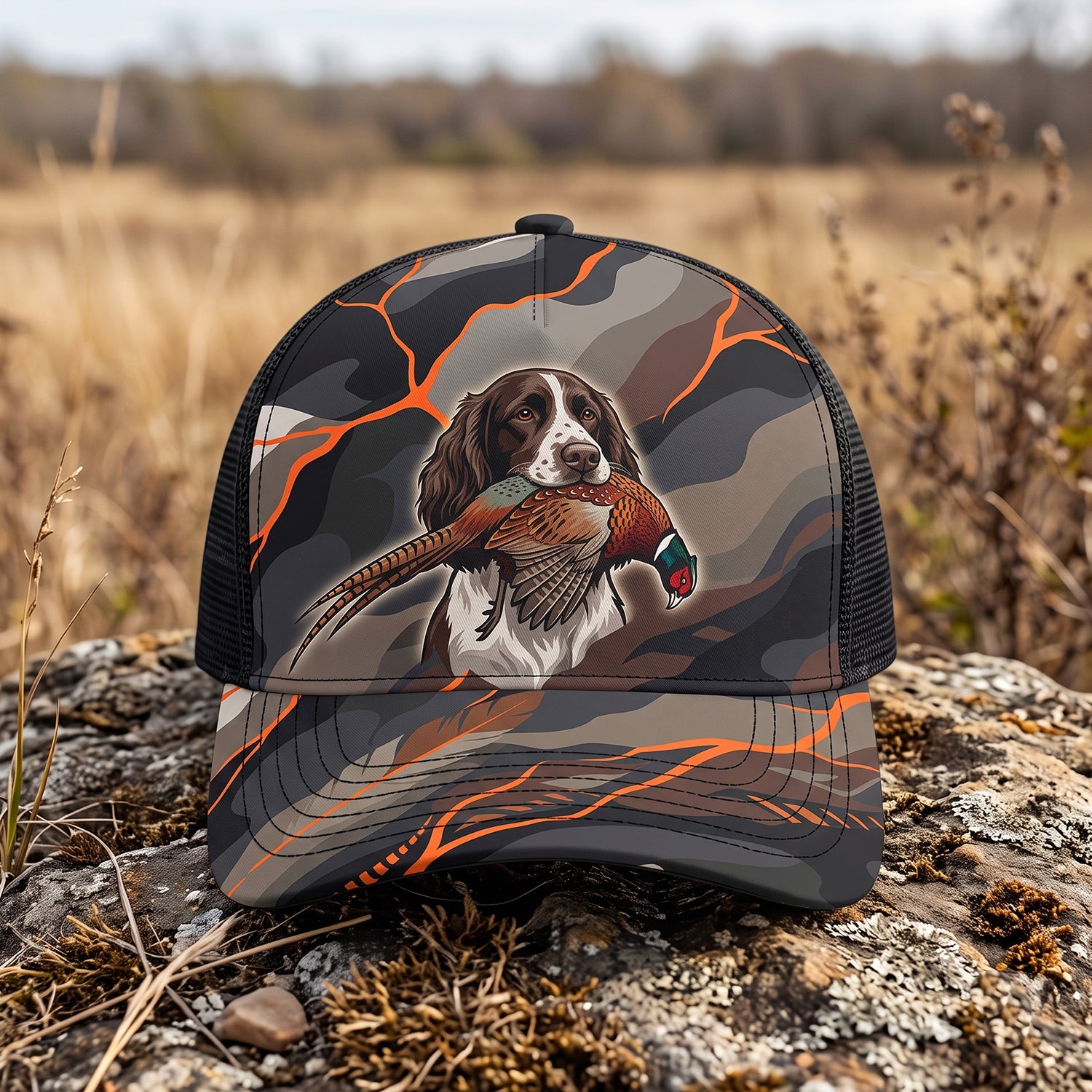 Upland Pheasant Hunting - Mesh Cap UPHMC1007