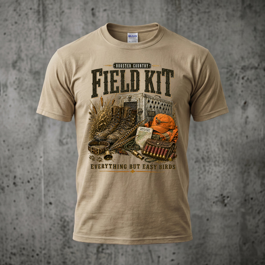 Upland Pheasant Hunting - Outdoor Cotton T-Shirt PHCT1051