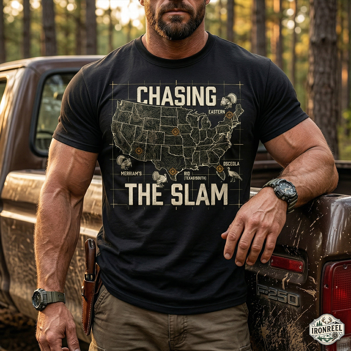 Turkey Hunting - Cotton Hunting T-Shirt TGC-1002