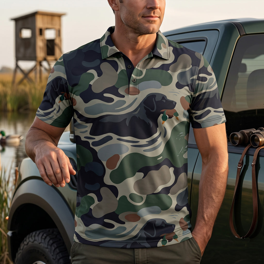 Duck Hunting - Polo Shirt DUPL1035