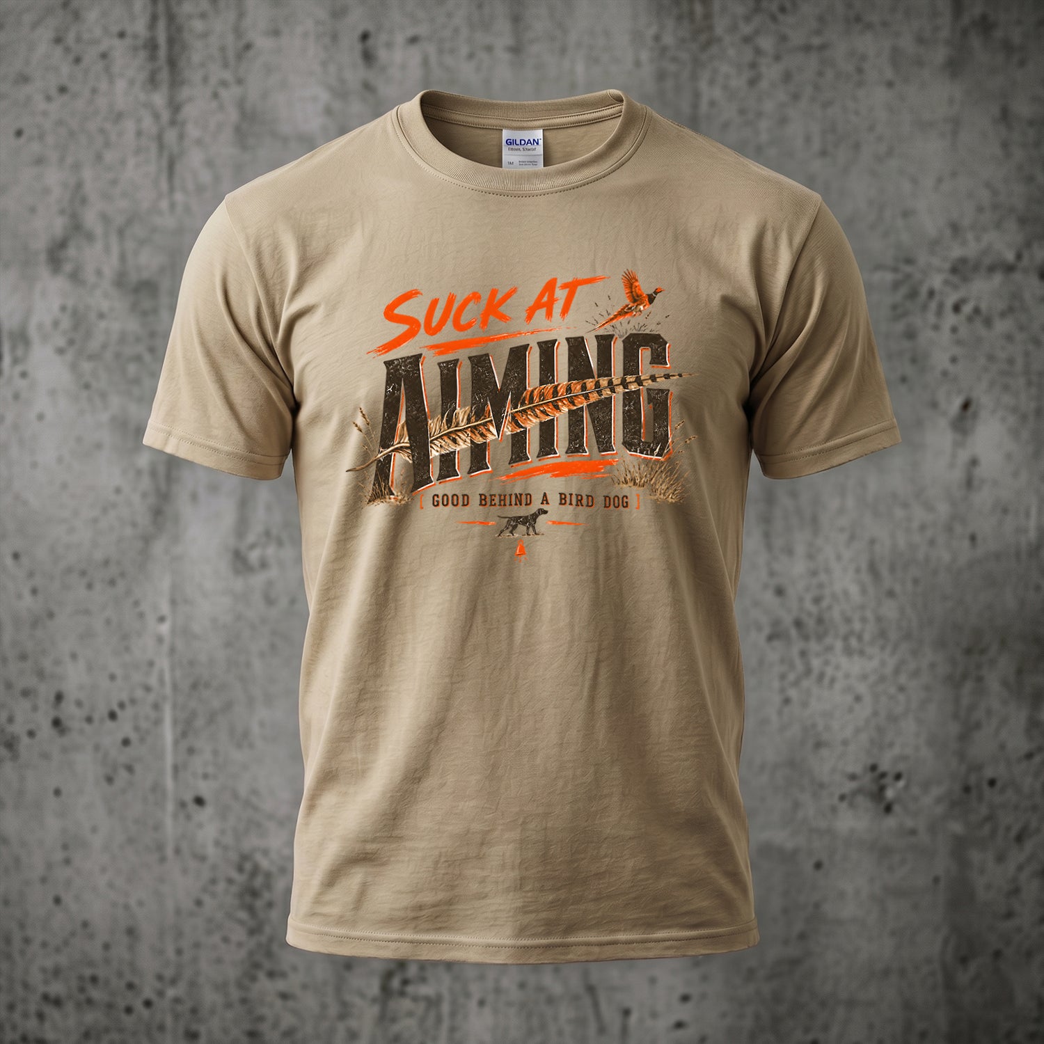 Upland Pheasant Hunting - Outdoor Cotton T-Shirt PHCT1066