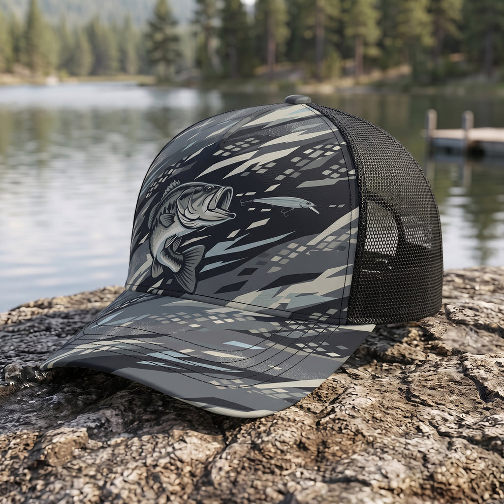 Bass Fishing - Mesh Cap BFMC1001