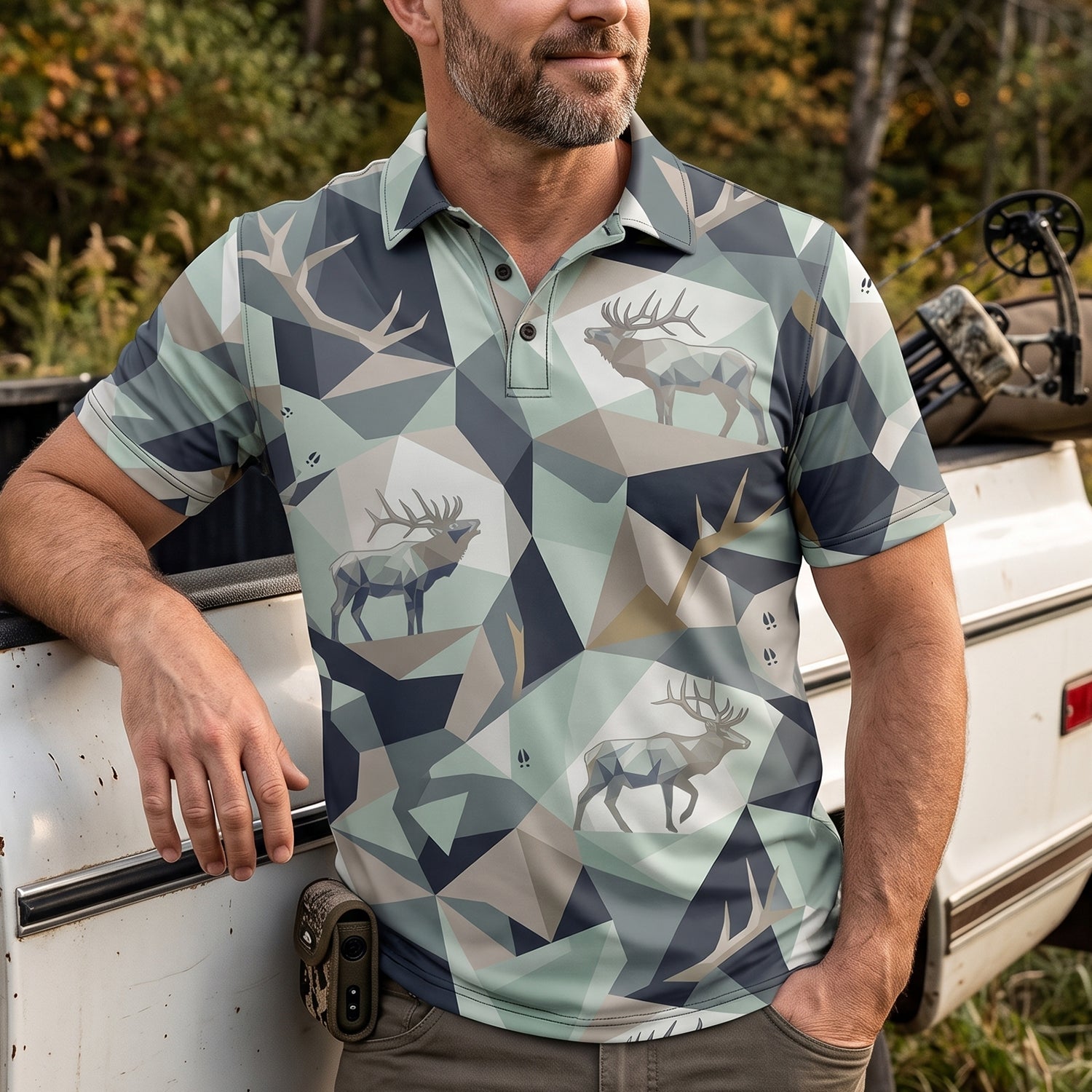 Elk Hunting - Polo Shirt EHPL1020