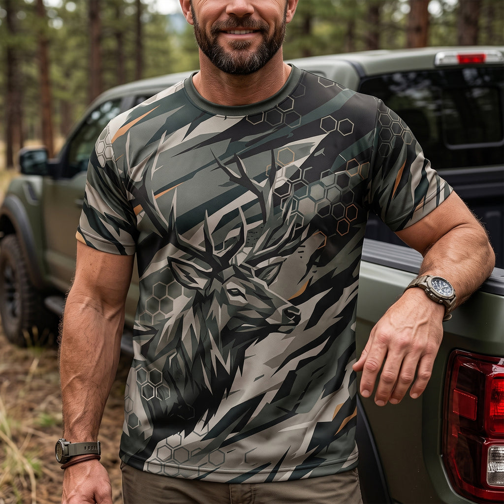 Elk Hunting - Performance T-Shirt EHPT1005