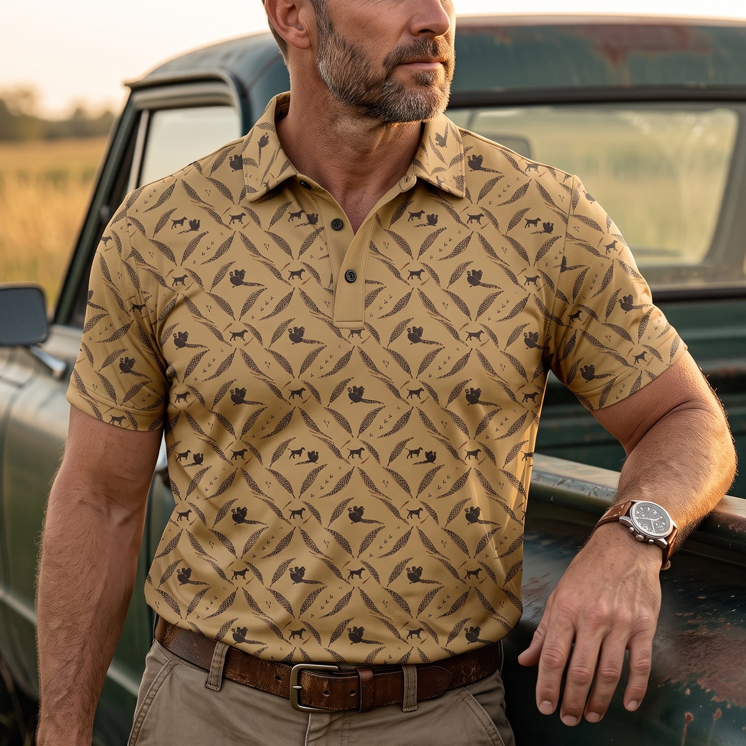 Upland Pheasant Hunting - Polo Shirt PHPL1020