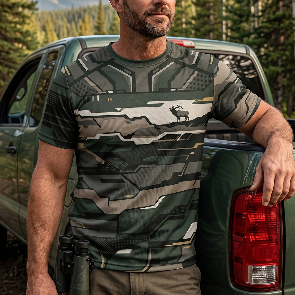 Elk Hunting - Performance T-Shirt EHPT1008