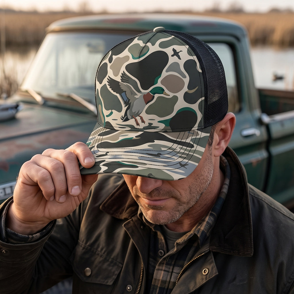 Duck Hunting - Outdoor Mesh Cap DUMC1012
