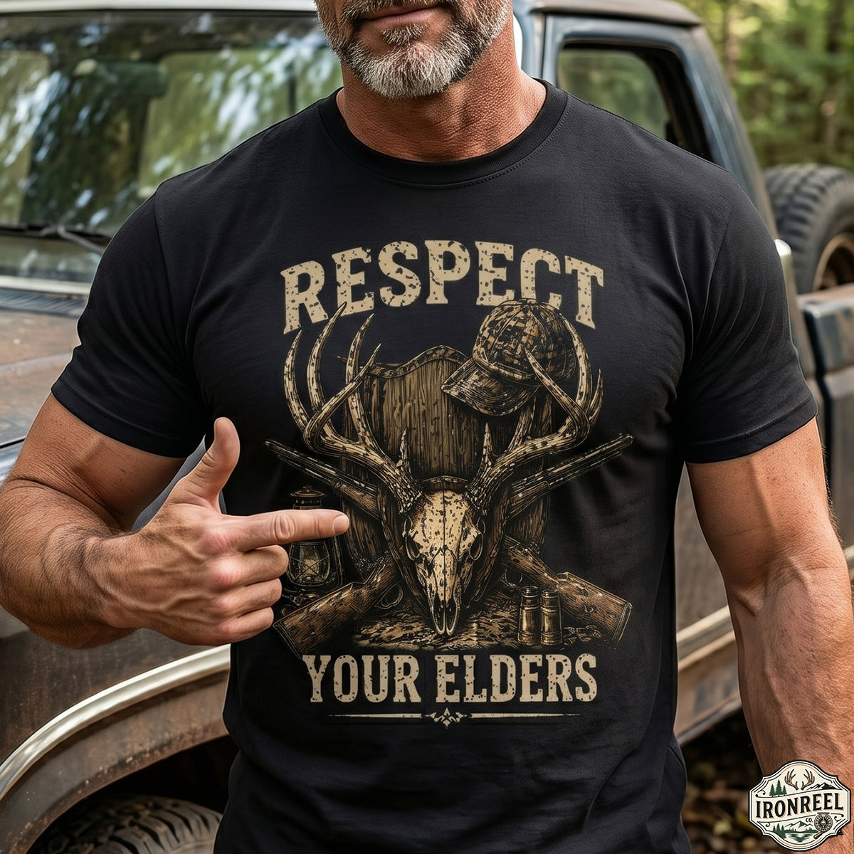 Deer Hunting - Cotton Hunting T-Shirt DGC-1003
