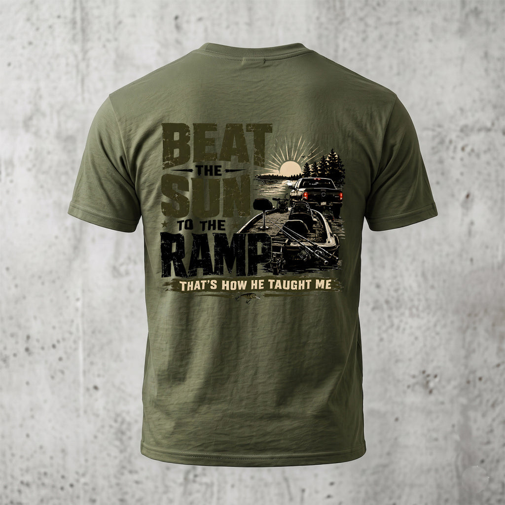 Bass Fishing - Back Graphic T-Shirt BFCT1001