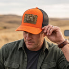 Pheasant Hunting - Leather Patch Trucker Cap PHLTC1002