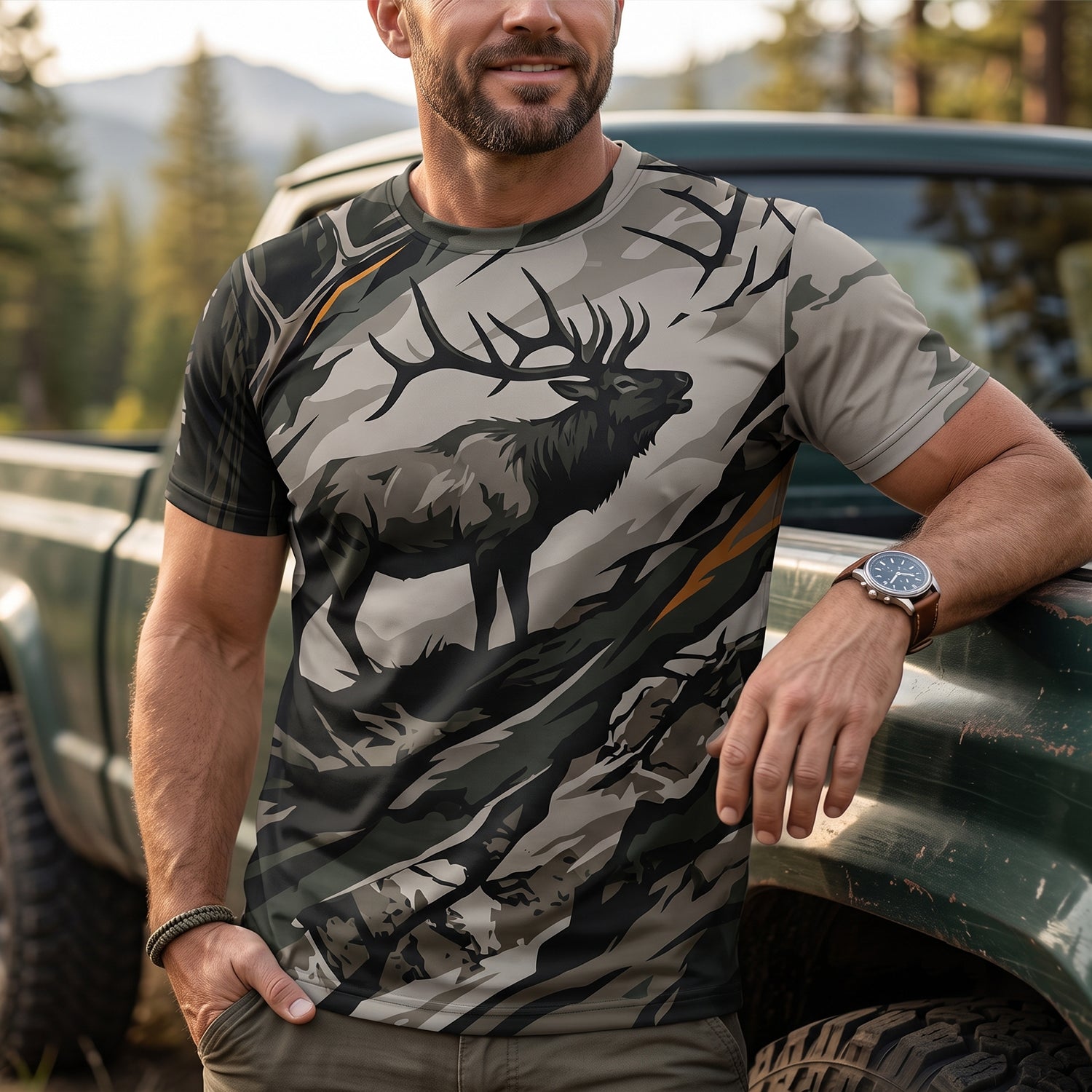Elk Hunting - Performance T-Shirt EHPT1001