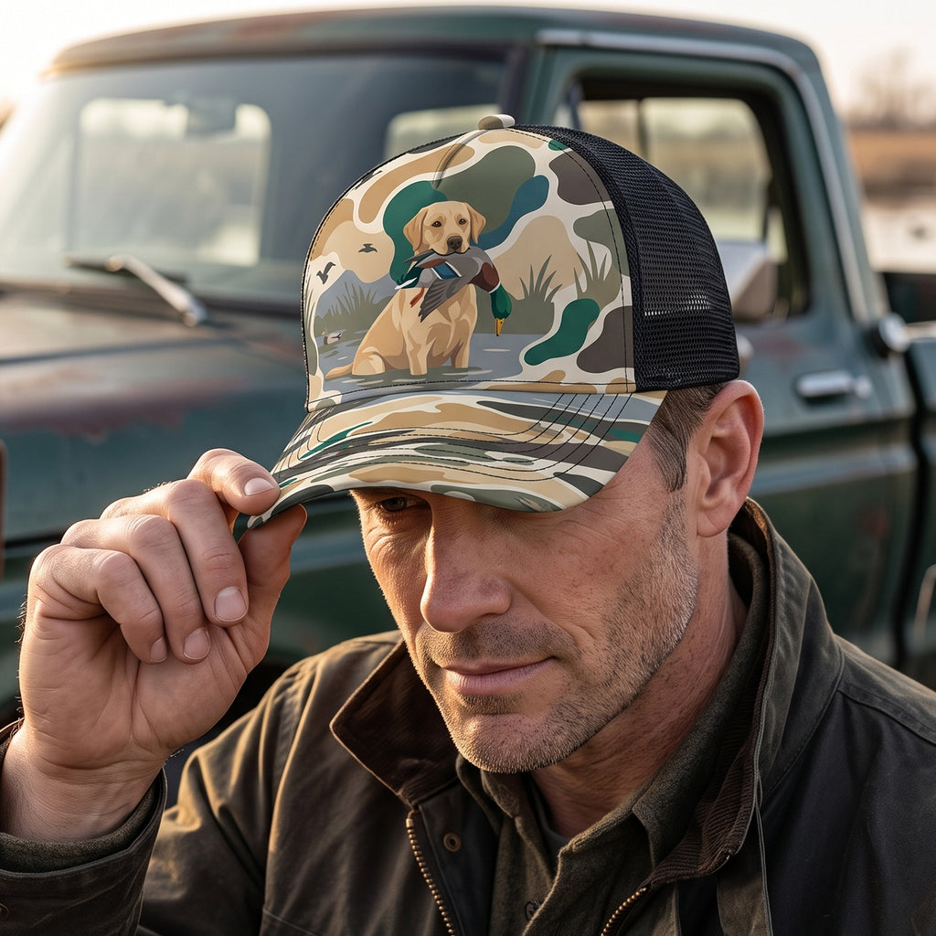 Duck Hunting - Outdoor Mesh Cap DUMC1013