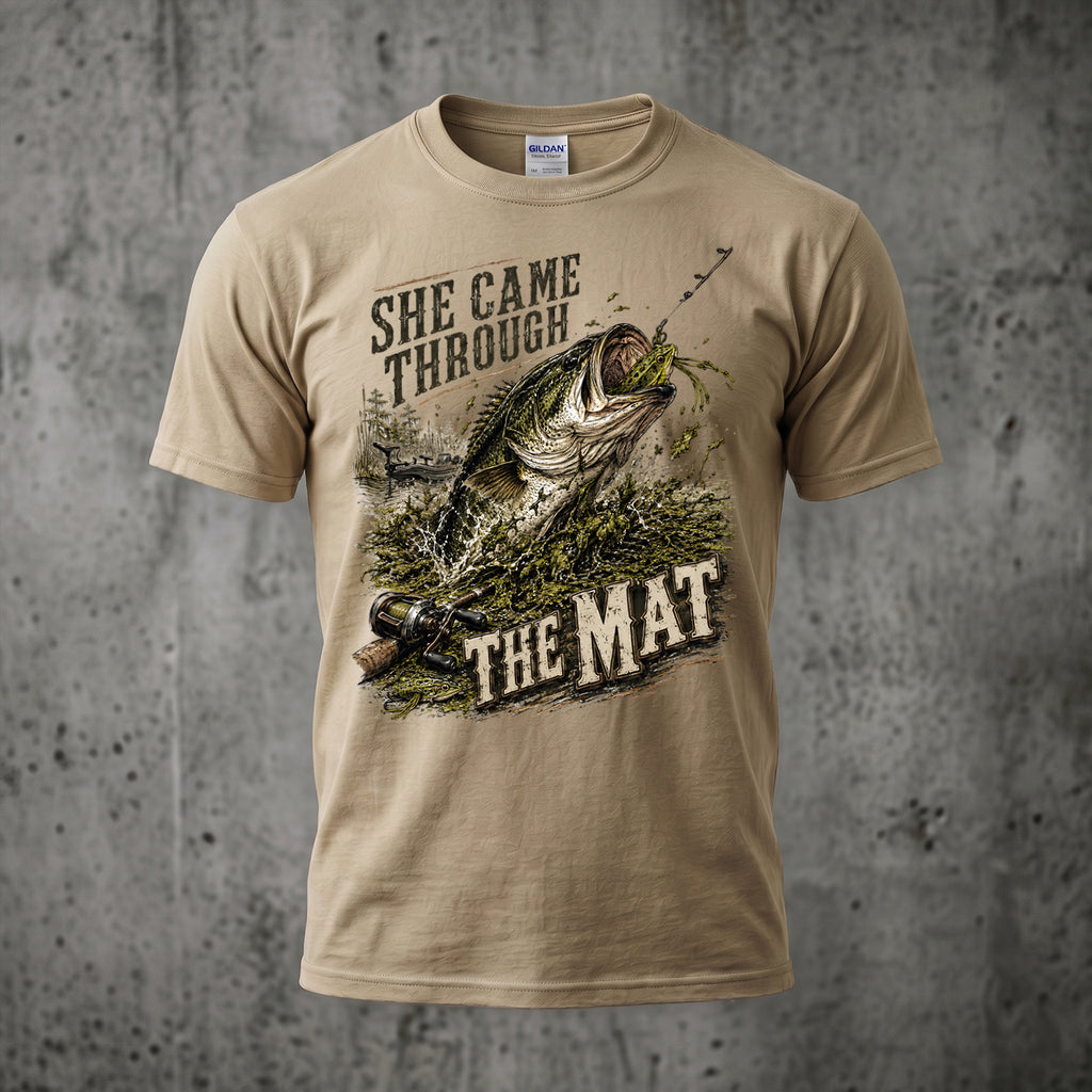 Bass Fishing - Outdoor Cotton T-Shirt BFCT1002