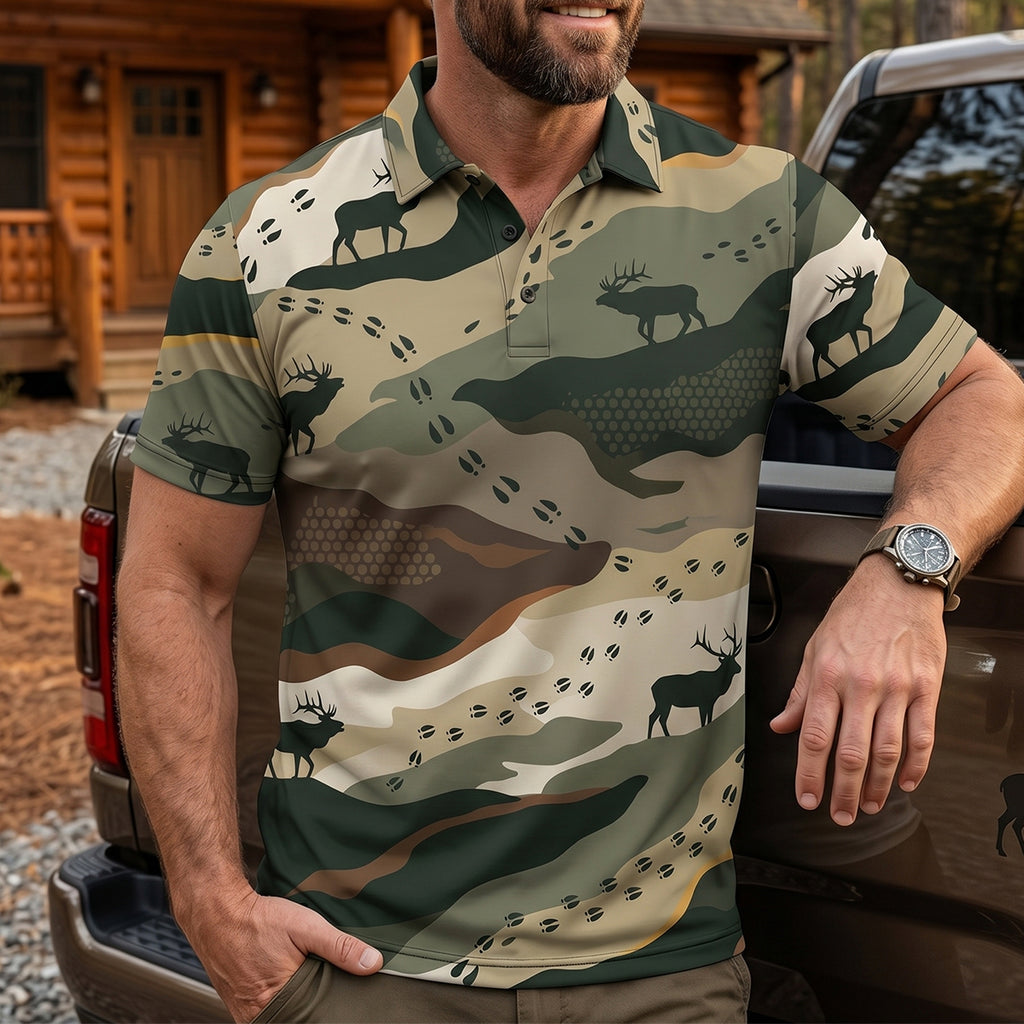 Elk Hunting - Polo Shirt EHPL1002