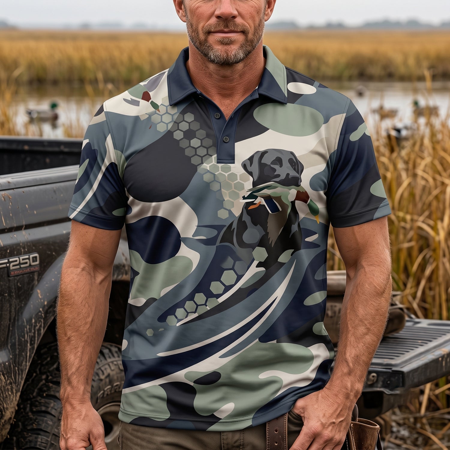 Duck Hunting - Polo Shirt DUPL1031