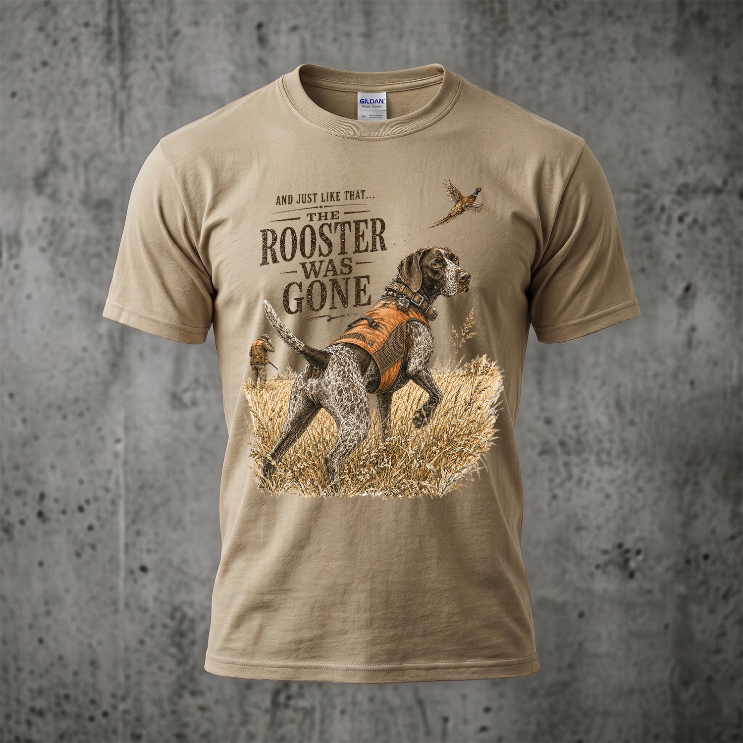 Upland Pheasant Hunting - Outdoor Cotton T-Shirt PHCT1015
