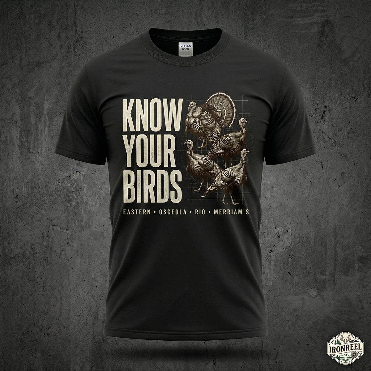Turkey Hunting - Cotton Hunting T-Shirt TGC-1001