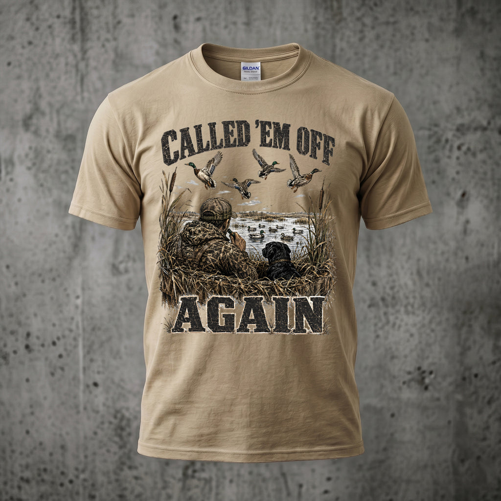 Duck Hunting - Outdoor Cotton T-Shirt DUCT1006