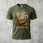 Upland Pheasant Hunting - Outdoor Cotton T-Shirt PHCT1055