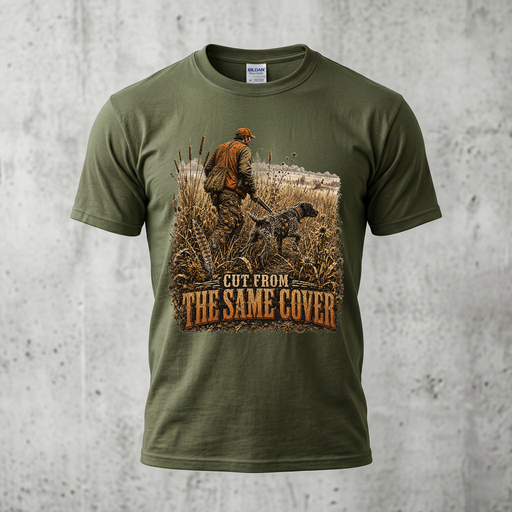 Upland Pheasant Hunting - Outdoor Cotton T-Shirt PHCT1026
