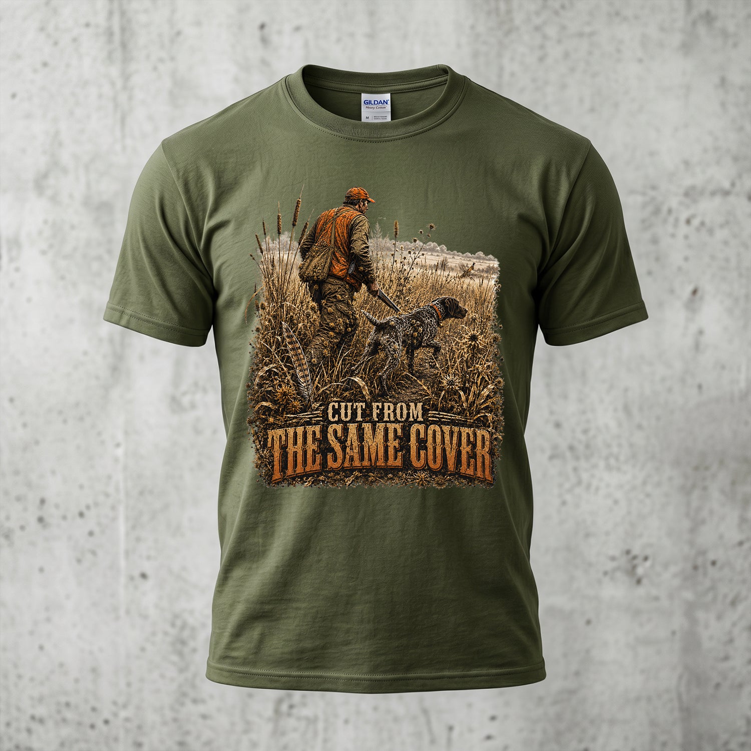 Upland Pheasant Hunting - Outdoor Cotton T-Shirt PHCT1026