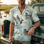 Mallard Paradise Collection - Hawaiian Shirt MPHS1005