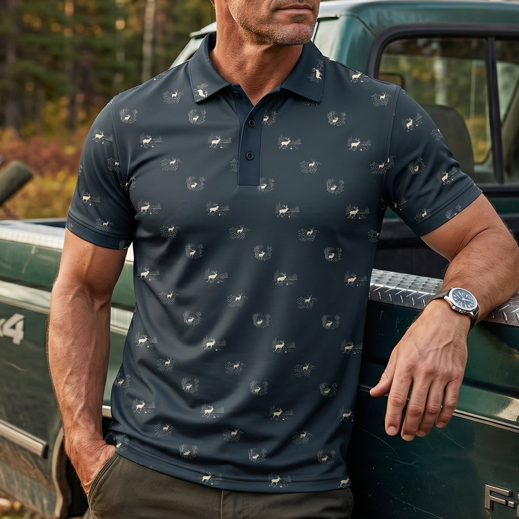 Elk Hunting - Polo Shirt EHPL1011