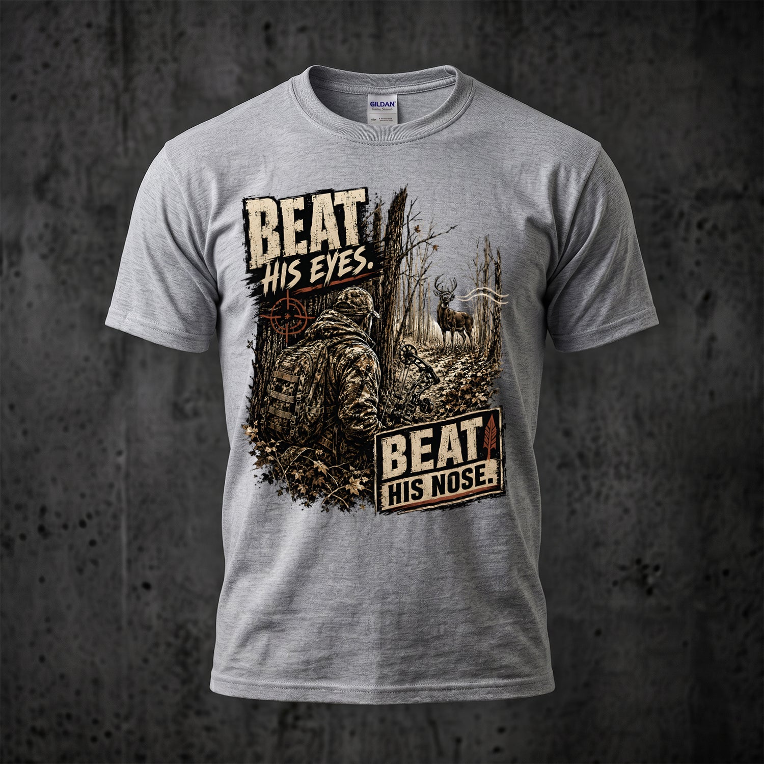 Bowhunting - Outdoor Cotton T-Shirt BHCT1003
